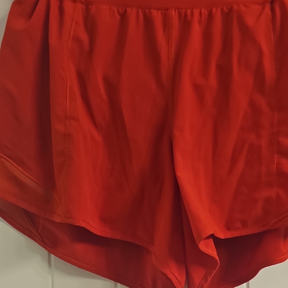 Lululemon Hotty Hot Red Shorts - Picture 1 of 3